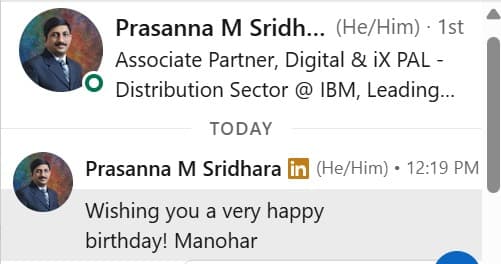 Prasanna M Sridhara