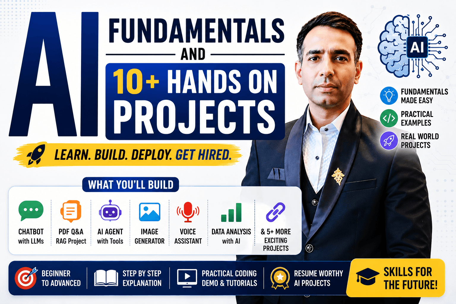 AI 10+ Hands On Projects