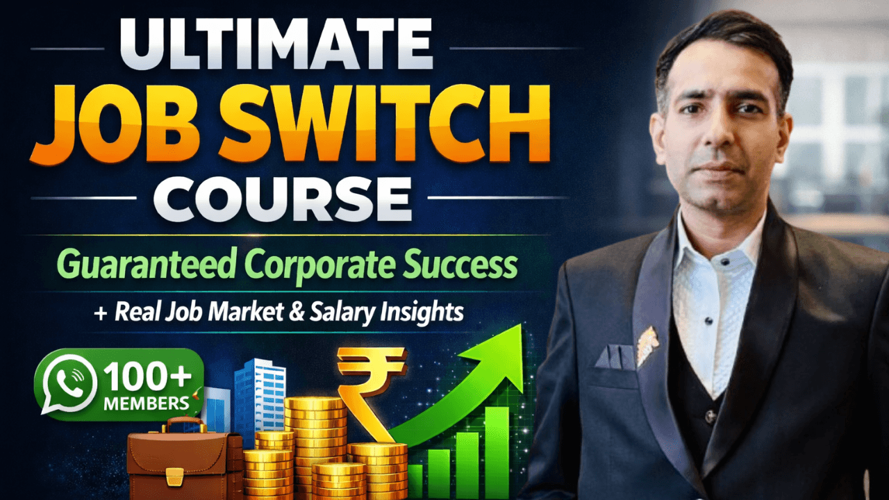 Switch Job in 3 months + Whatsapp Peer Support