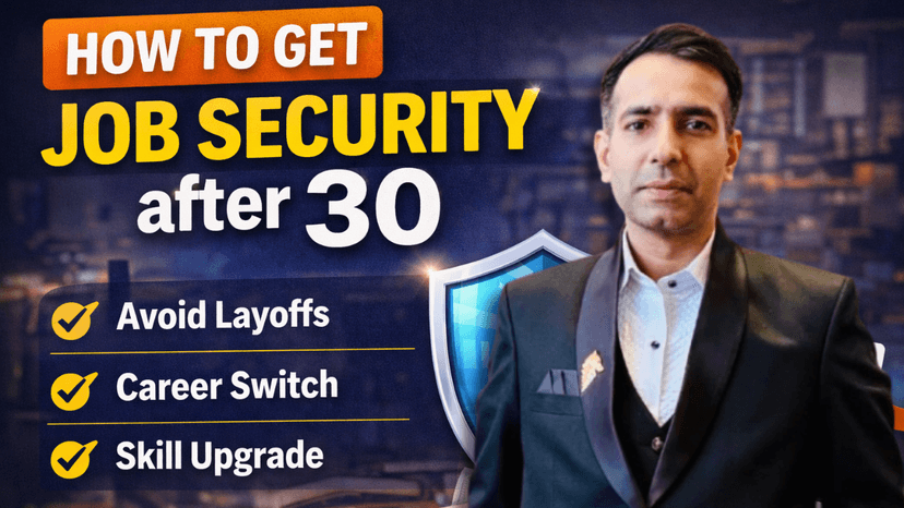 Masterclass #3 - Job Security after 30